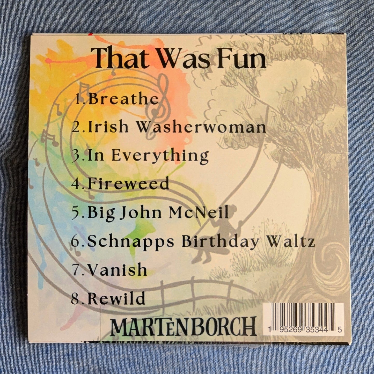 Marten Borch - That Was Fun | CD Eco Sleeve