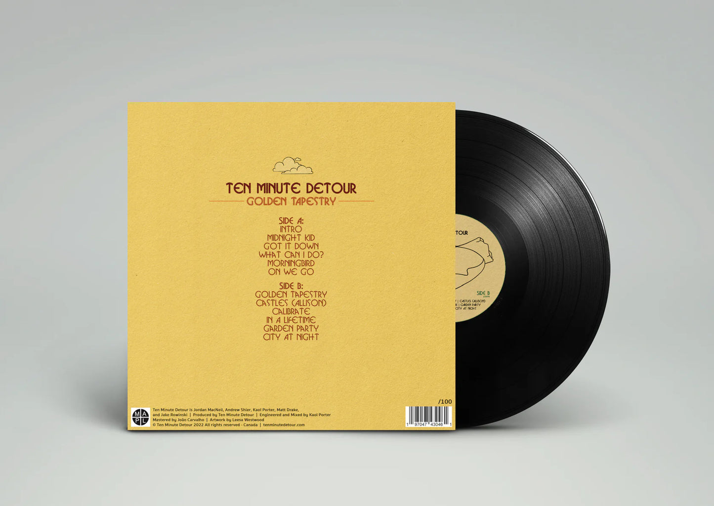 Golden Tapestry 12” Vinyl - Limited Edition