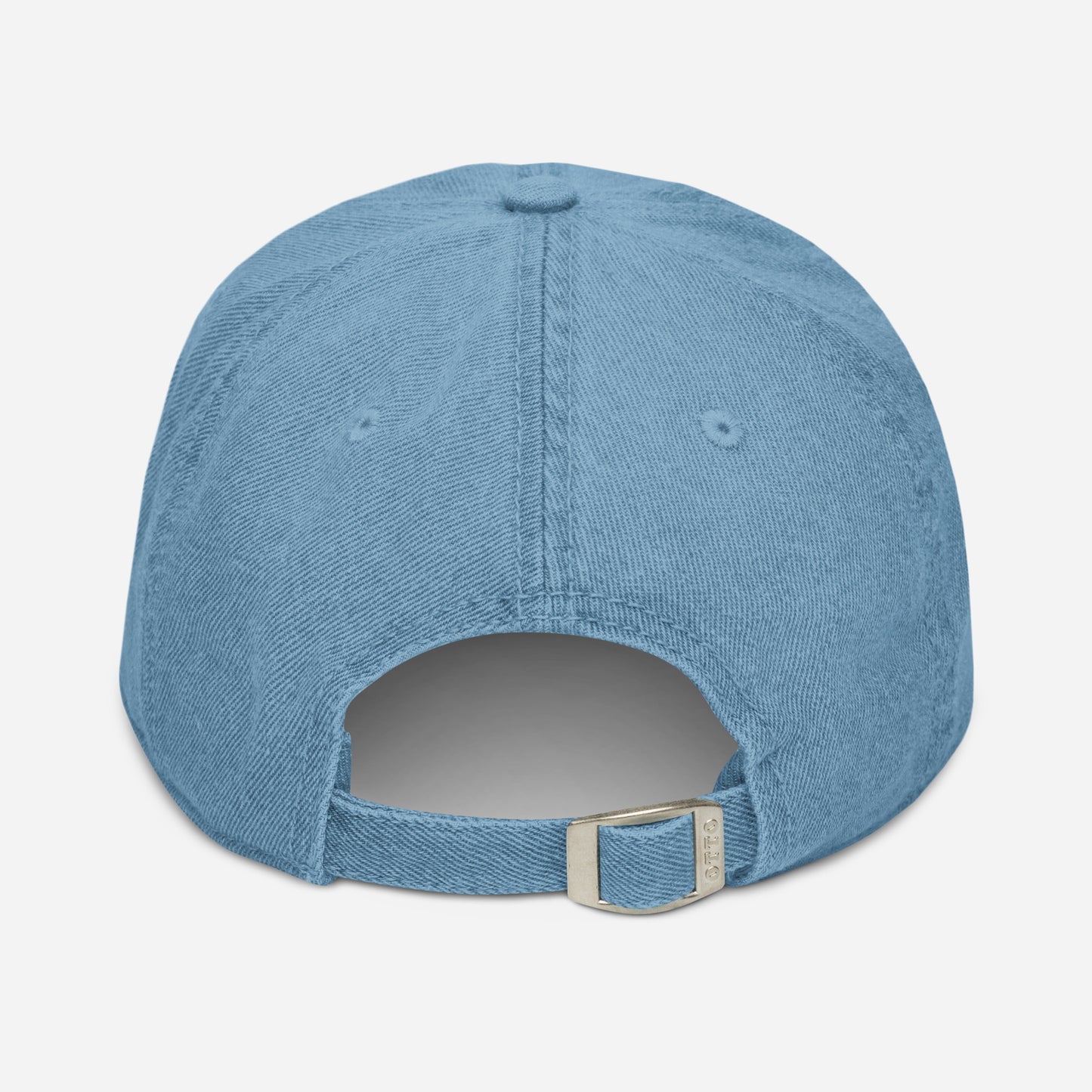 Embroidered Denim Hat
