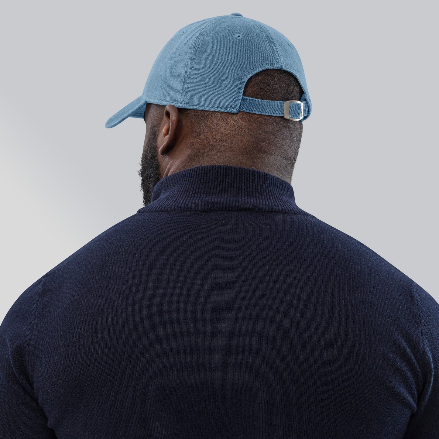 Embroidered Denim Hat