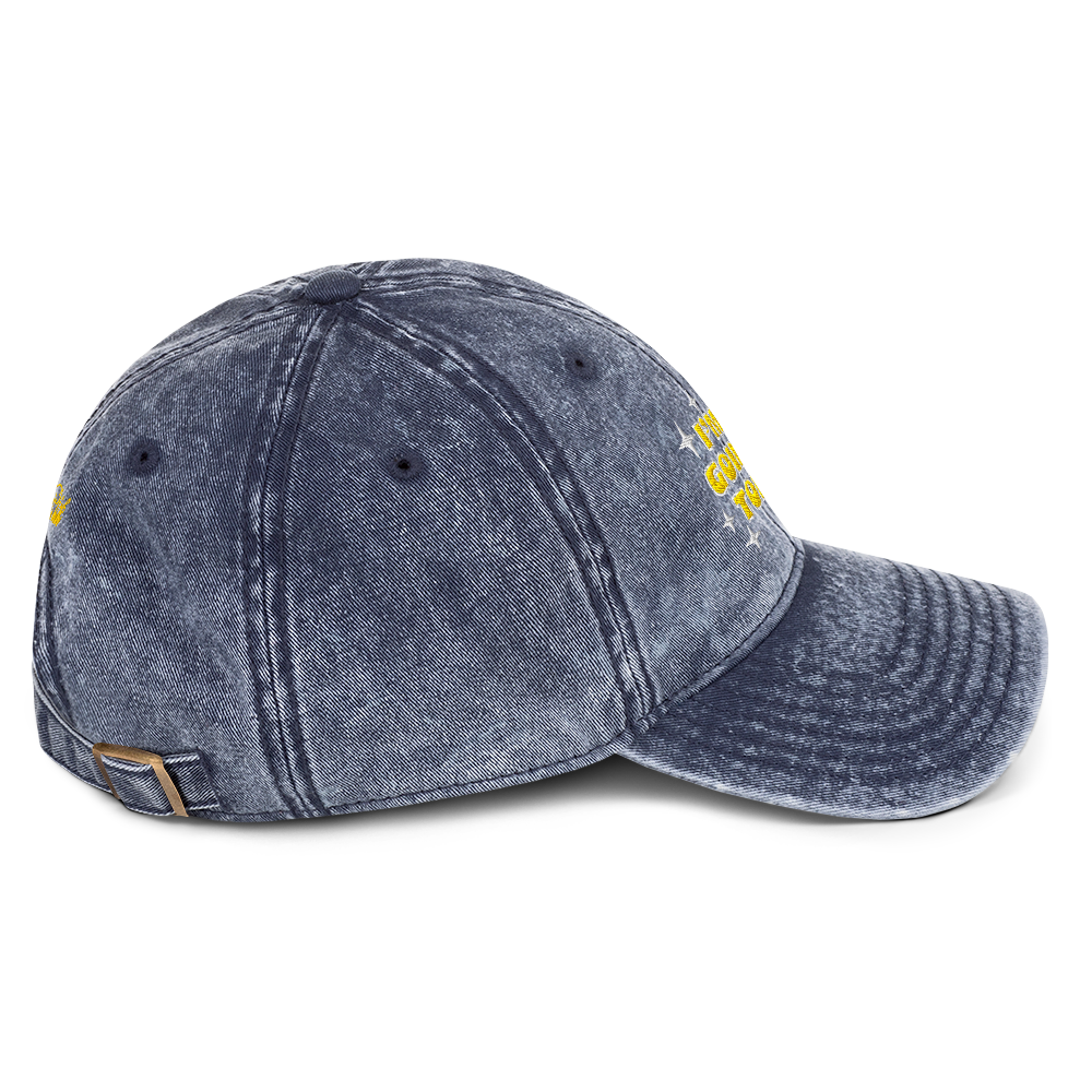 "Same Page" Vintage Cotton Twill Cap