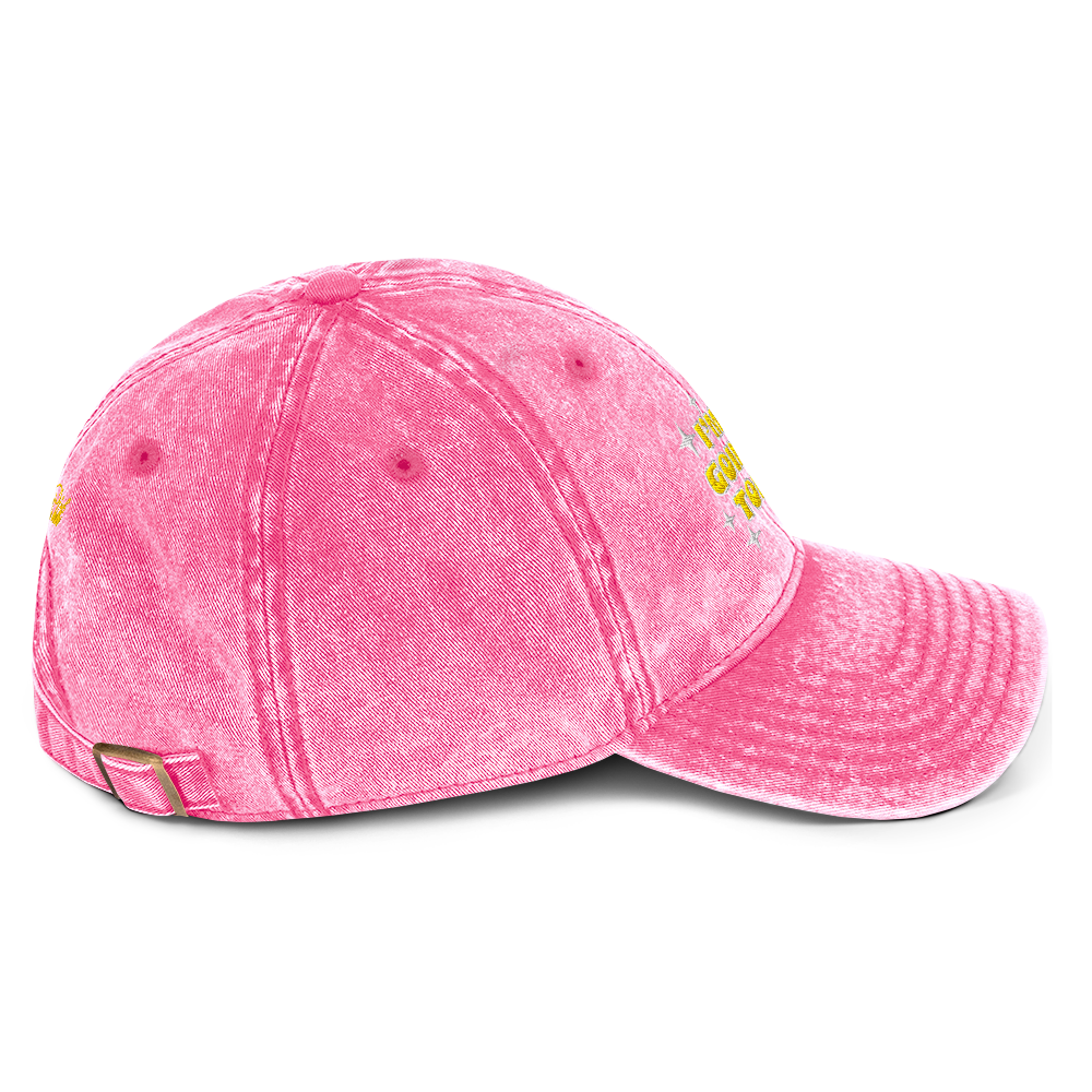 "Same Page" Vintage Cotton Twill Cap