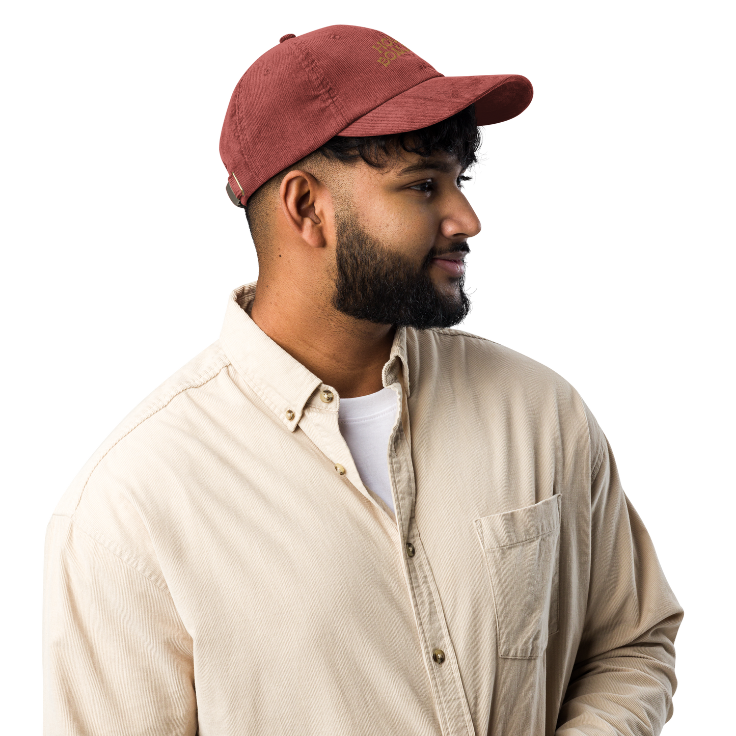 'Howdy Bonjour’ Corduroy Hat