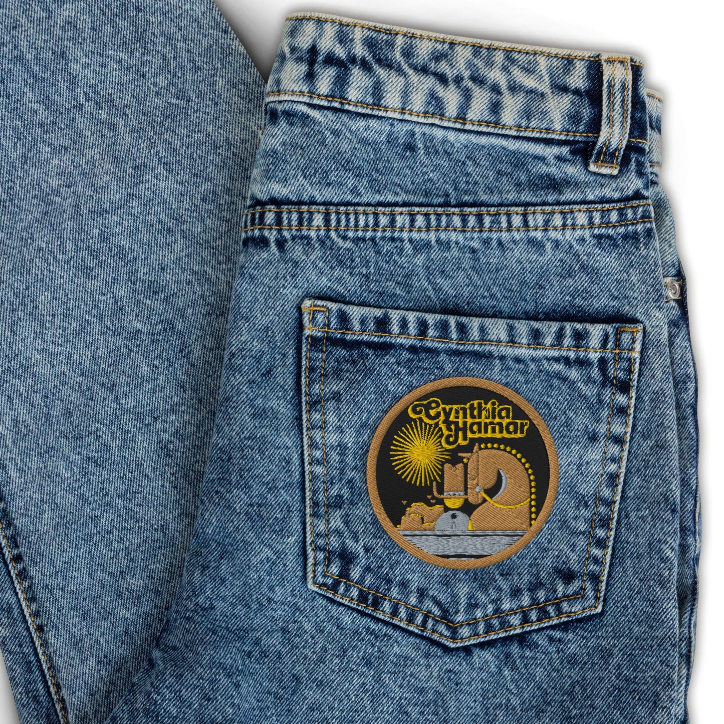 "Cowboy" Embroidered Patch
