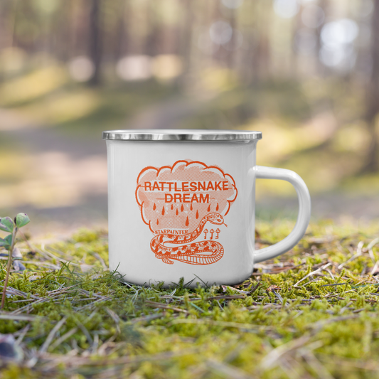Rattlesnake Dream Enamel Mug