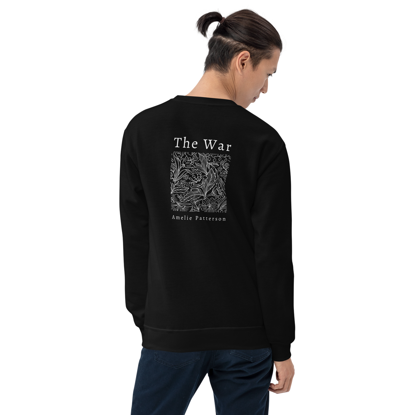 Do Not Go Gentle Crew Neck Sweatshirt | Black