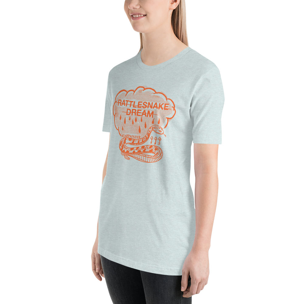 Rattlesnake Dream Unisex T | Light Blue