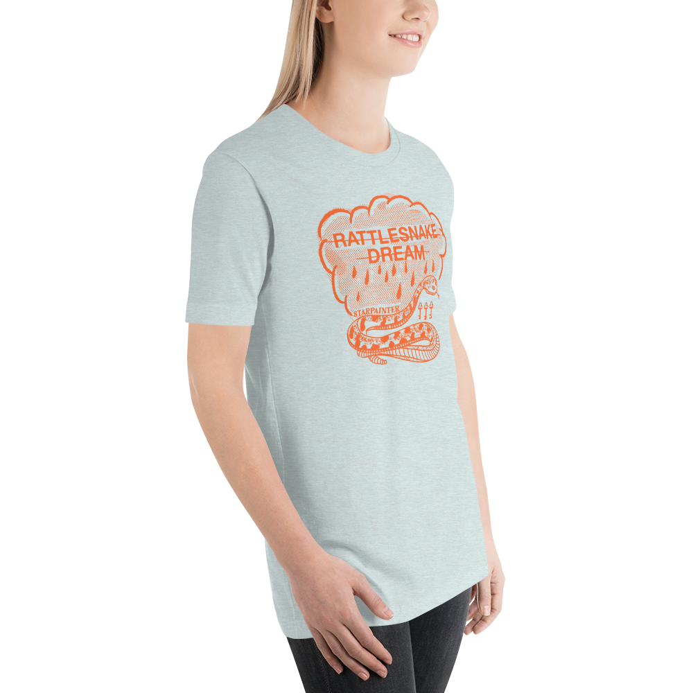 Rattlesnake Dream Unisex T | Light Blue