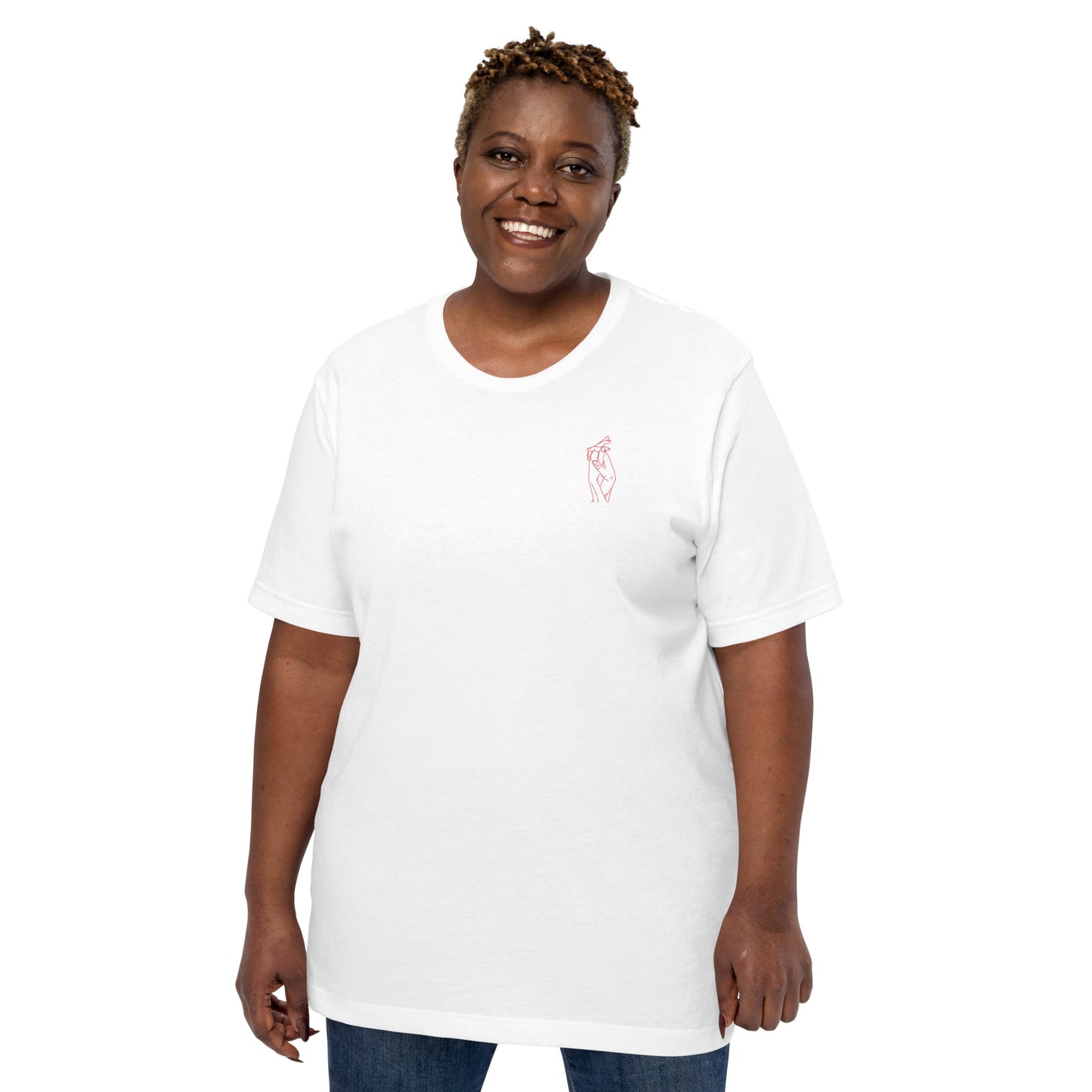 The Hold On Darling T | Red Graphic