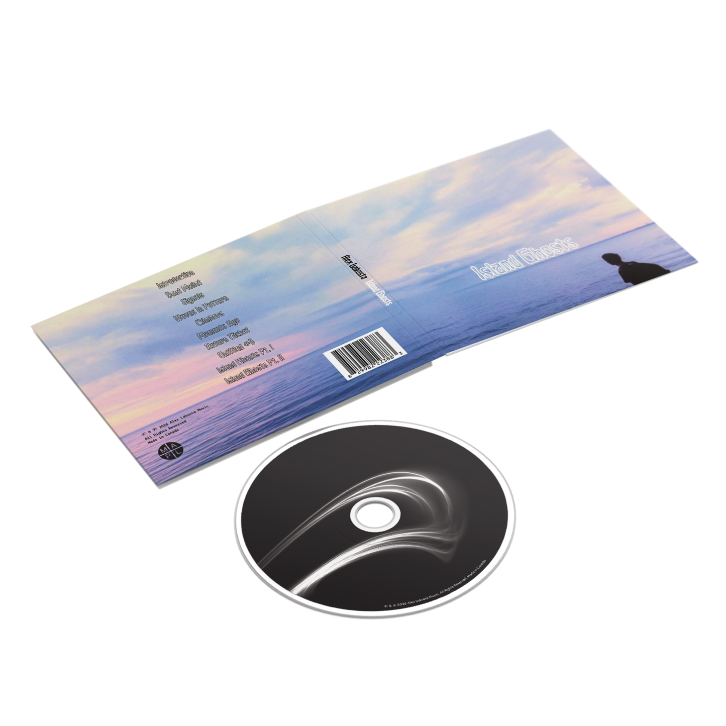 Alex Lakusta - Island Ghosts | CD Digipak