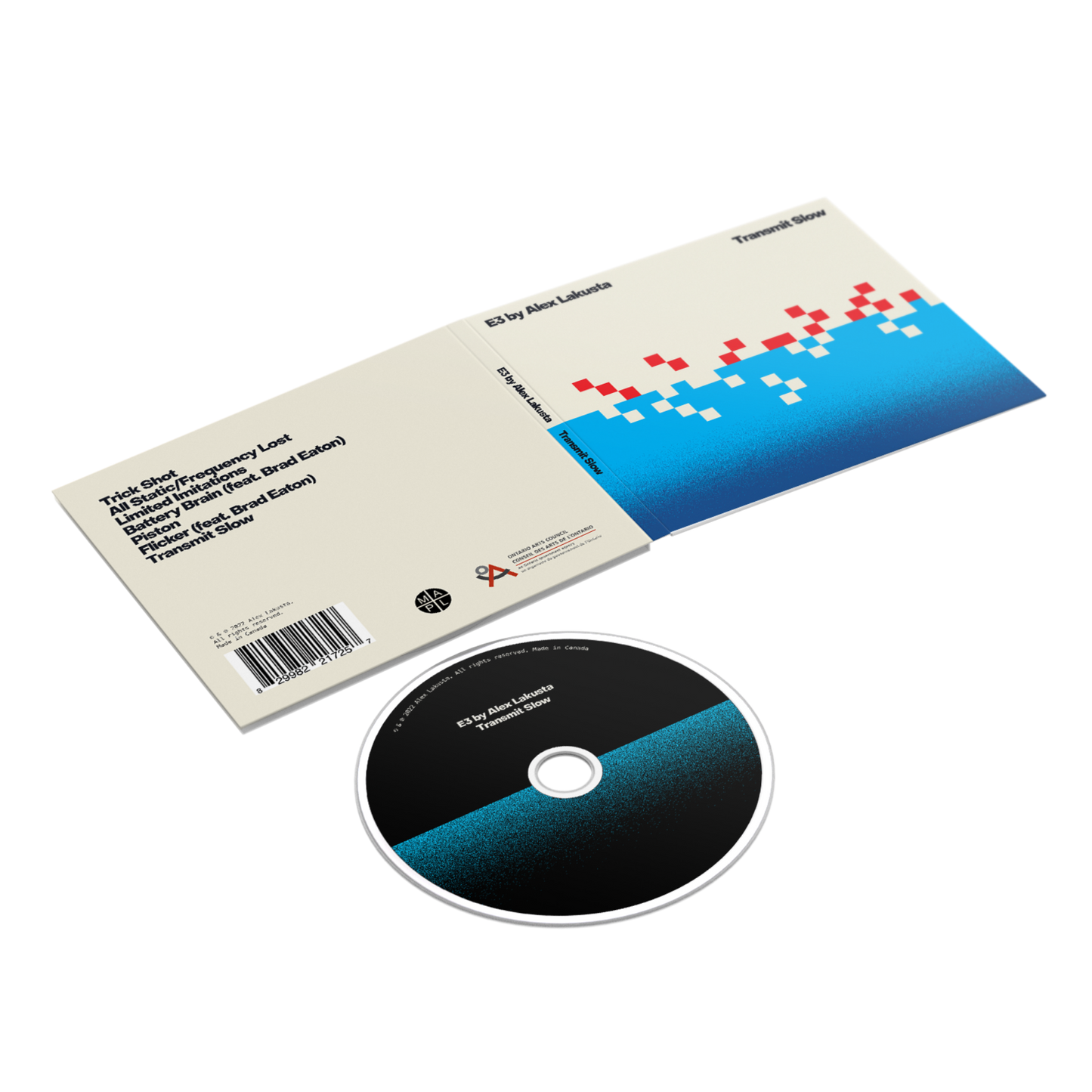 Alex Lakusta - Transmit Slow | CD Digipak