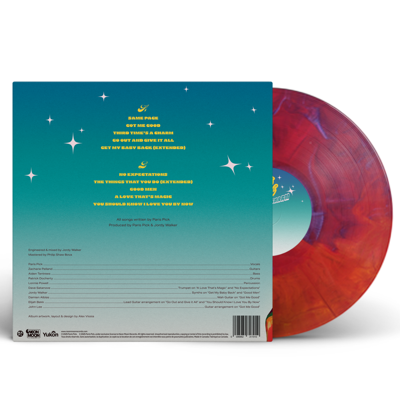 Third Time’s a Charm 12” LP - Limited Edition Graffiti Coloured