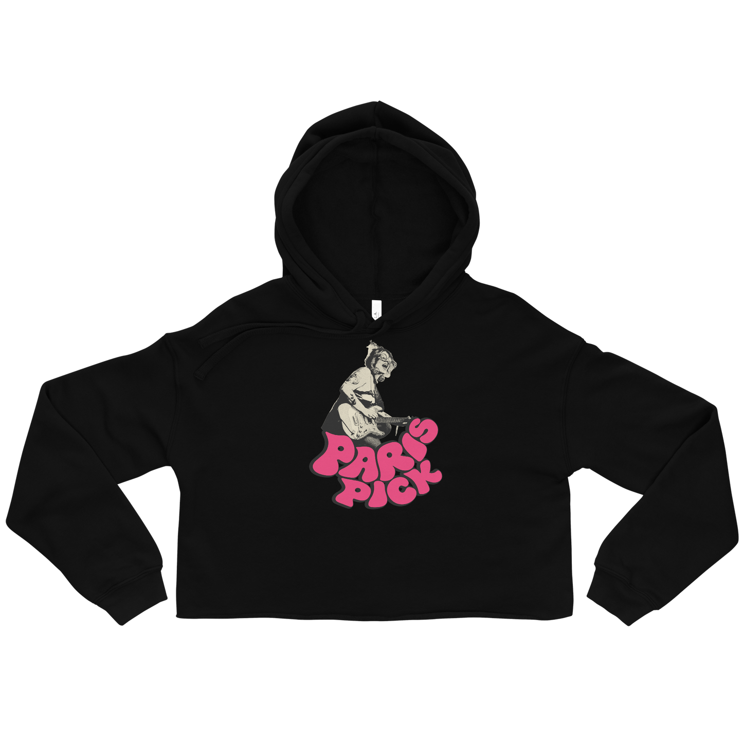 Vintage Pick Cropped Hoodie