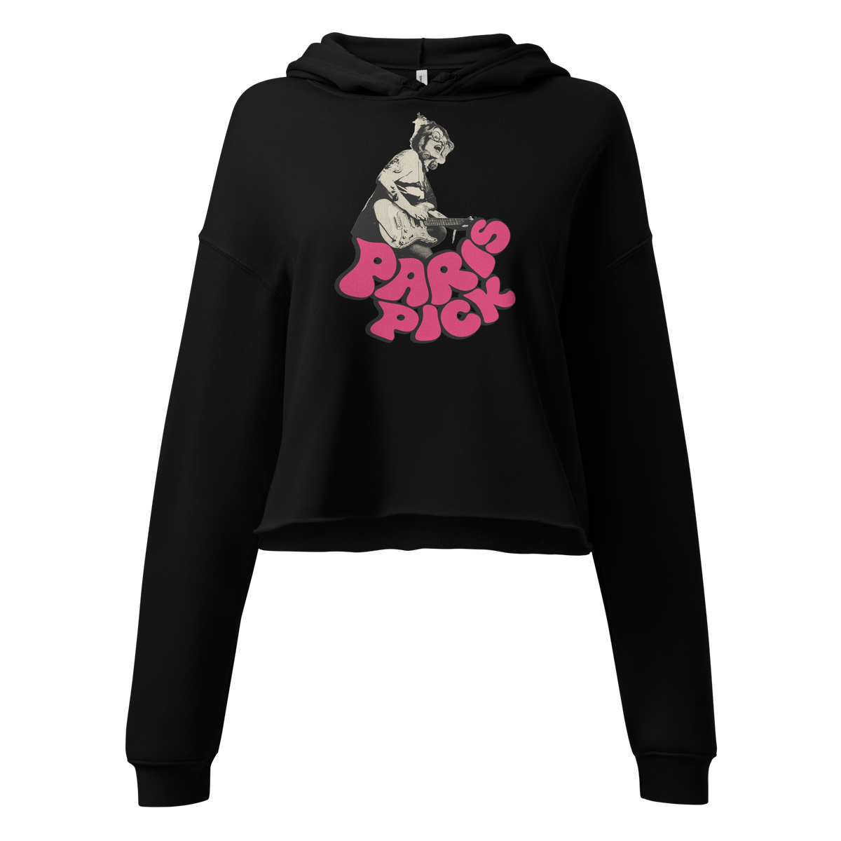 Vintage Pick Cropped Hoodie